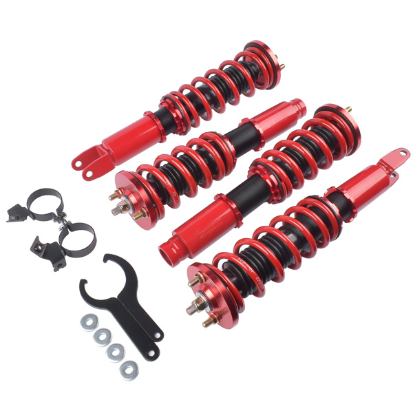 一部改装减震器 Coilover Suspension Kit Adjustable Height For Honda Civic 1988-2000 CRX 1988-1991 Acura Integra 1990-2001-6