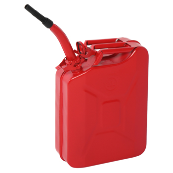 图片  【认证未出】铁制 20L 0.6mm 油桶 美式 红色