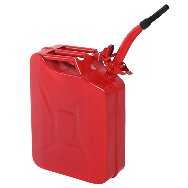 【认证未出】铁制 20L 0.6mm 油桶 美式 红色-5
