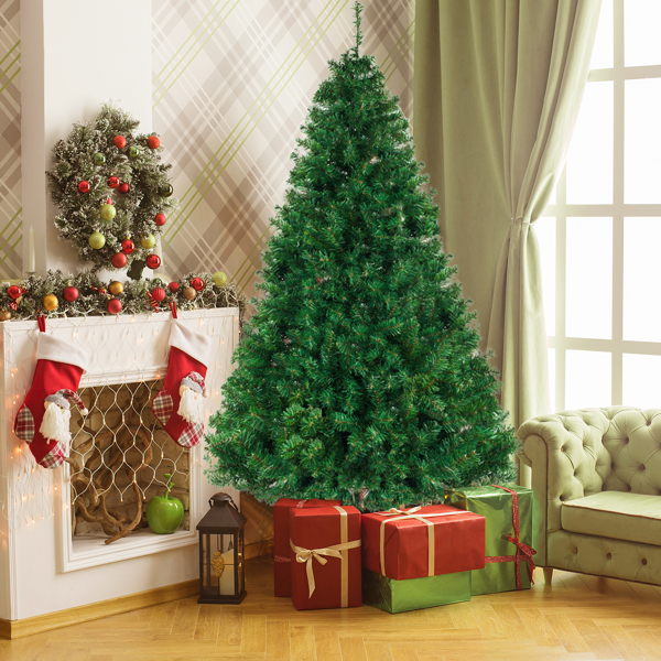 6ft 绿色 1202枝头 PVC材质 圣诞树 N101-11