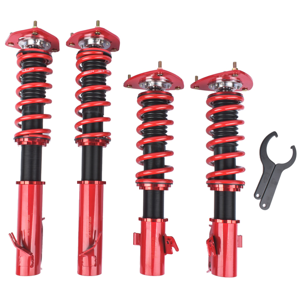 一部改装减震器 Coilovers Suspension Lowering Kit For Subaru Impreza WRX 2002-2007 STI 2004 Adjustable Height-1