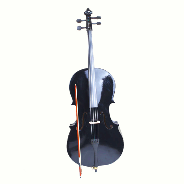  4/4 椴木 大提琴 黑色 S002（旧编码：85409801）-2