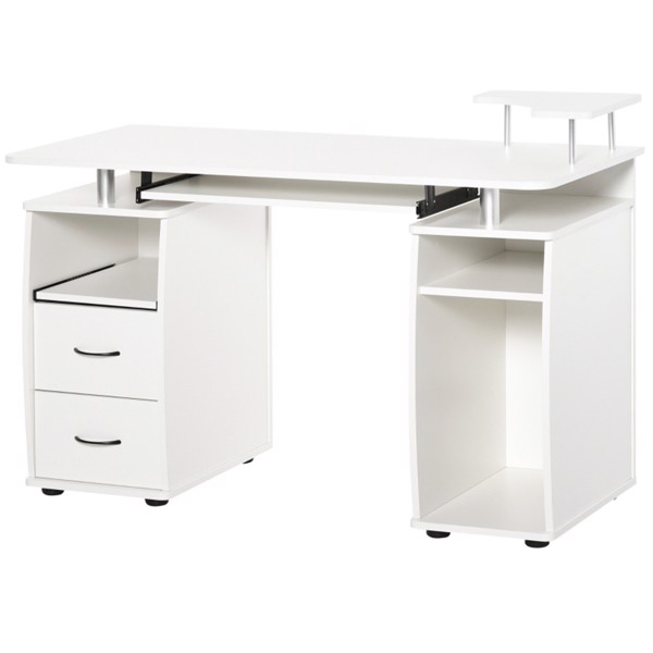 办公桌 白色 （Swiship-发货）（WalMart禁售）-4