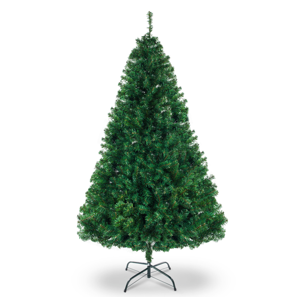 7ft 绿色 1334枝头 PVC材质 圣诞树 N101-1