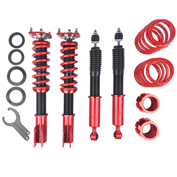 一部改装减震器 Coilovers Suspension Lowering Kit For Ford Mustang SN95 1994-2004 Adjustable Height-3