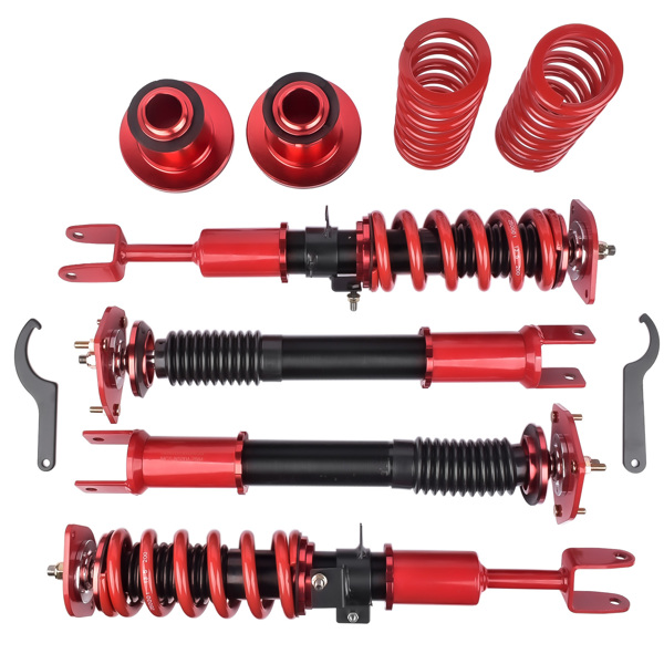 一部改装减震器 Coilovers Suspension Lowering Kit For Nissan 350Z 2003-2008 Infiniti G35 2003-2007 Adjustable Height-4