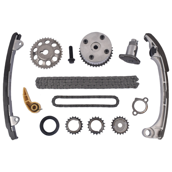 时规修理包 Timing Chain Kit + VVT Gear For Toyota Camry Corolla RAV4 Scion Lexus 2.0 2.4 13050-28021 13506-28010-3