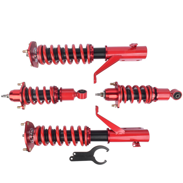 一部改装减震器 Coilovers Suspension Lowering Kit For Honda Civic 2001-2005 Adjustable Height-4