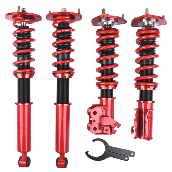 一部改装减震器 Coilovers Suspension Lowering Kit For Nissan S14 240SX 1995-1998 Adjustable Height-12