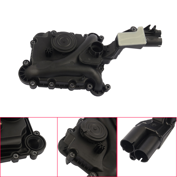 油水分离器 Crankcase Vent Valve Oil Separator For Audi Q5 A6 C6 A5 Q7 3.0L 06E103547AC-6