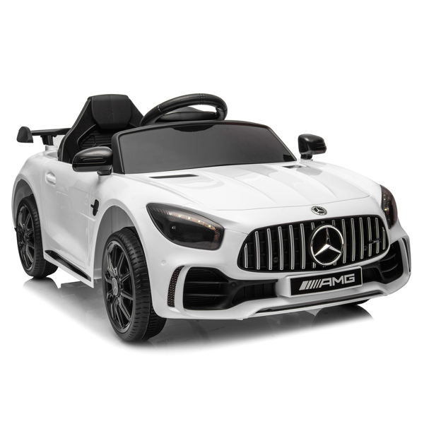 Mercedes-Benz 双驱 12.00 4.5Ah 跑车 带2.4G遥控 白色 AMG GTR-5