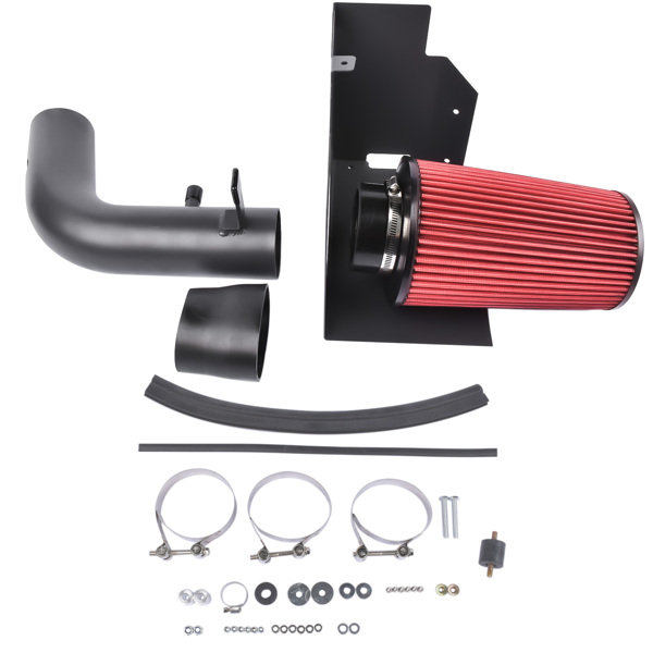 冷气进气套件 10554 Cold Air Intake Kit for 2007 2008 2009 2010 2011 Jeep Wrangler JK Unlimited 3.8L 2WD 4WD-1