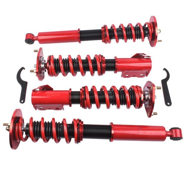 一部改装减震器 Coilovers Suspension Lowering Kit For Nissan S14 240SX 1995-1998 Adjustable Height-4