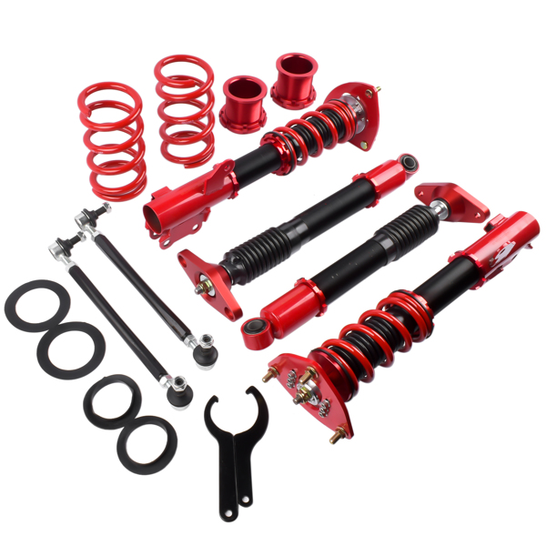 一部改装减震器 Coilovers Suspension Lowering Kit Adjustable Height For Hyundai Genesis Coupe 2011-2015 2-Door Model Only-3