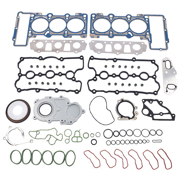 发动机大修包 Cylinder Head Valve Cover Gaskets Seals Kit For Audi 3.0 TFSI A4 A5 A6 A7 A8 Q5 06E103148AG 06E103149AG-1