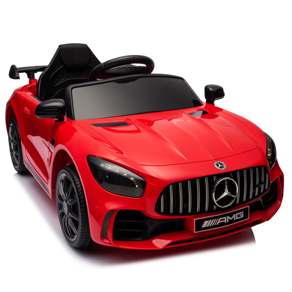 Mercedes-Benz 双驱 12.00 4.5Ah 跑车 带2.4G遥控 红色 AMG GTR-14