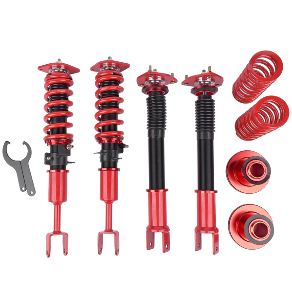 一部改装减震器 Coilovers Suspension Lowering Kit For Nissan 350Z 2003-2008 Infiniti G35 2003-2007 Adjustable Height-3