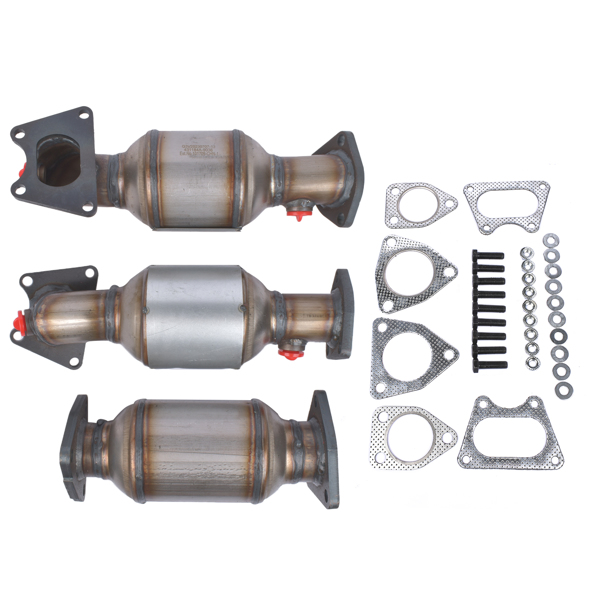 三元催化器 Catalytic Converter for 2005-2008 Honda Pilot 3.5L, 2003-2007 Honda Accord 3.0L, 2003-2006 Acura MDX 3.5L, 2005-2010 Honda Odyssey 3.5L 45106-45107-45108-7