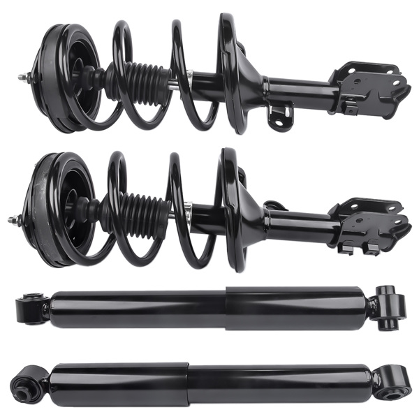 减震器 Front Complete Strut Assys + Rear Shocks Set of 4 For Kia Sedona 2006-2012, 2014 Hyundai Entourage 2007-2008 172918 172917 349094-3