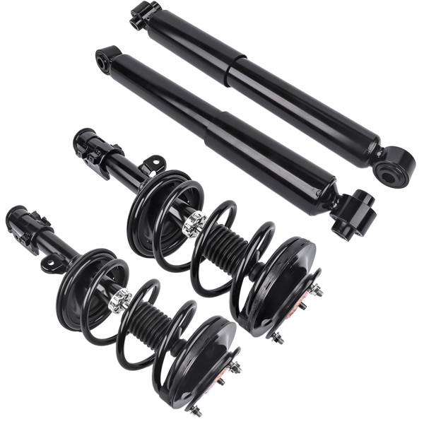 减震器 Front Complete Strut Assys + Rear Shocks Set of 4 For Kia Sedona 2006-2012, 2014 Hyundai Entourage 2007-2008 172918 172917 349094-4