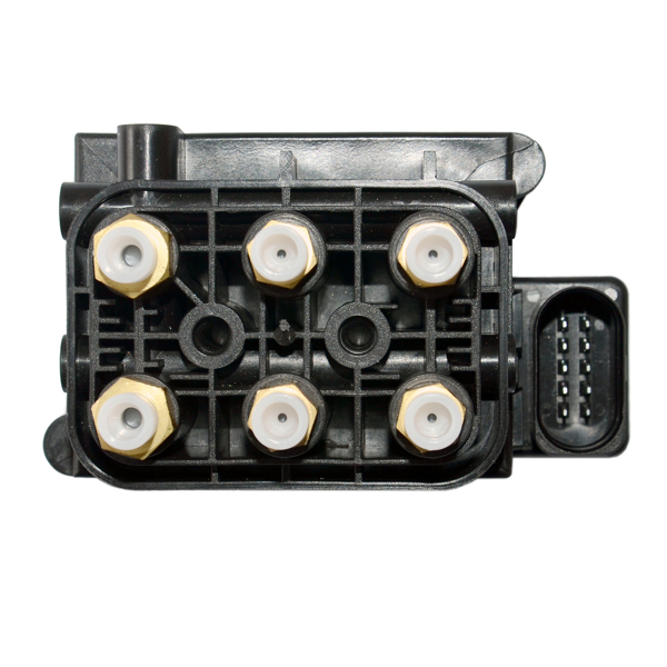 分配阀 For 11-18 Audi A6 A7 A8 Air Suspension Compressor Valve Block Solenoid 4H0616013 4H0616013A 4H0616013B-2