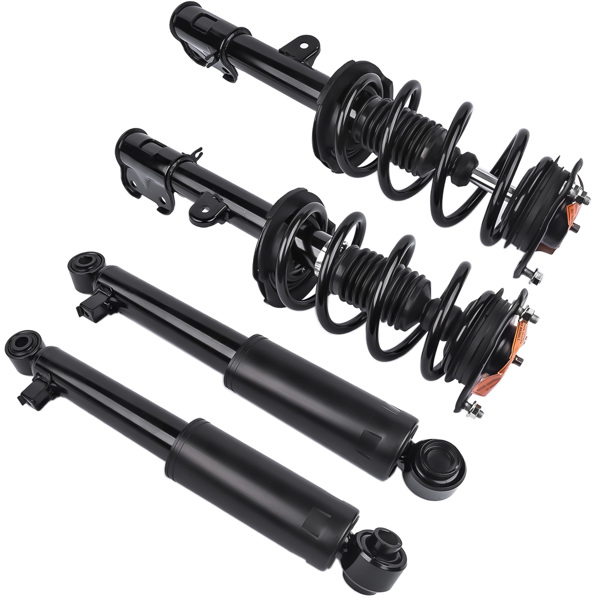 减震器 Front Complete Strut Assys + Rear Shock Absorbers Set of 4 For Kia Sorento 2.4L 3.5L 2011-2013 172713 172712 37322-7