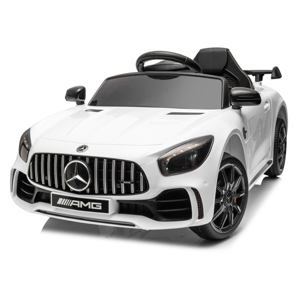 Mercedes-Benz 双驱 12.00 4.5Ah 跑车 带2.4G遥控 白色 AMG GTR-4