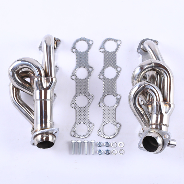 Exhaust Header for Ford 97-03 F150/LOBO 4.6L V8MT001065（禁售temu&亚马逊）(不支持无理由退货)-1