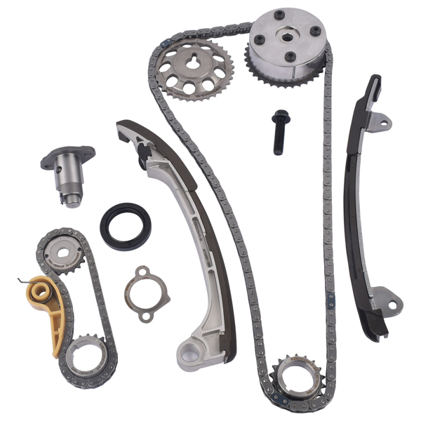 时规修理包 Timing Chain Kit + VVT Gear For Toyota Camry Corolla RAV4 Scion Lexus 2.0 2.4 13050-28021 13506-28010-1