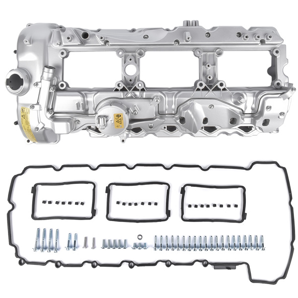 气门室盖 Aluminum Rocker Valve Cover with Gasket + Cap 11127570292 for BMW 135i 335i 435i 535i GT xDrive 640i Gran Coupe 740Li xDrive X1 X2  X4 X5 X6 M2-2