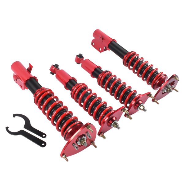 一部改装减震器 Coilovers Suspension Shocks Lowering Kit For Subaru Impreza WRX STi 2008-2013 Adjustable Height-2