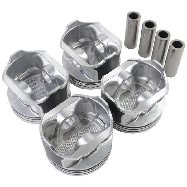 活塞 4x Pistons For Jeep Wrangler Cherokee Dodge Dakota 2.5L 150Cu 153Cu l4 GAS OHV H822CP 2M4925 P30714-2