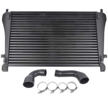 中冷器 Intercooler Kit For Audi A3/S3 / VW Golf GTI R MK7 EA888 1.8T 2.0T TSI Black NEW 03CSJ029ABK