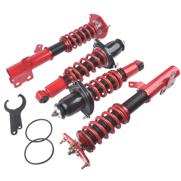 一部改装减震器 Coilovers Suspension Lowering Kit For Toyota Corolla E120/E130 Matrix E130 2003-2008 Adjustable Height-4