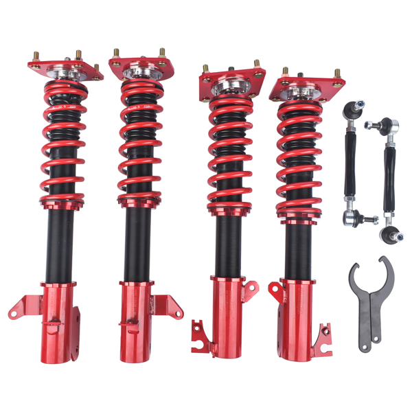 一部改装减震器 Coilovers Suspension Lowering Kit For Mazda 323 Protege 1999-2003 Ford Activa Lynx Adjustable Height-1