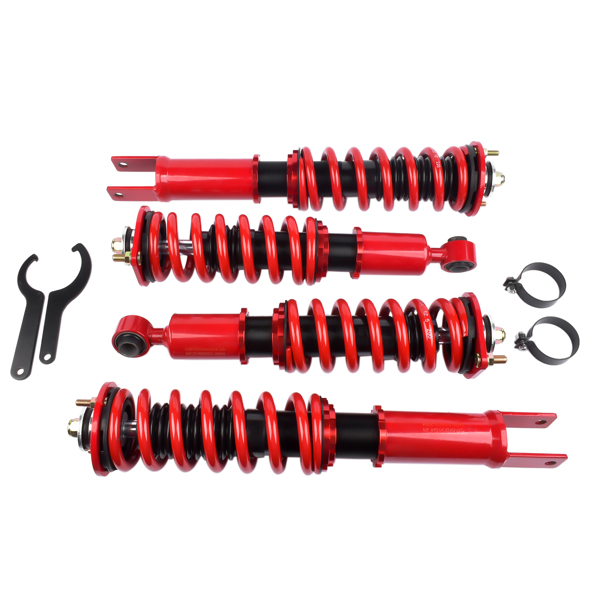 一部改装减震器 Coilovers Suspension Lowering Kit For Nissan 300ZX Z32 1990-1996 Adjustable Height-2