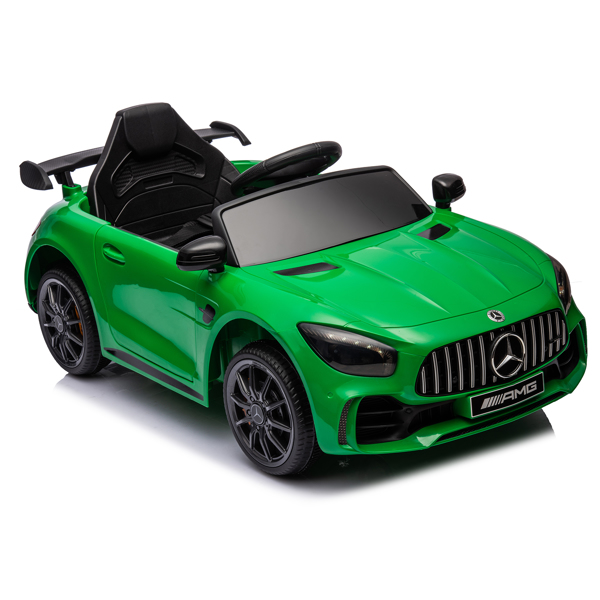 Mercedes-Benz 双驱 12.00 4.5Ah 跑车 带2.4G遥控 绿色 AMG GTR-4
