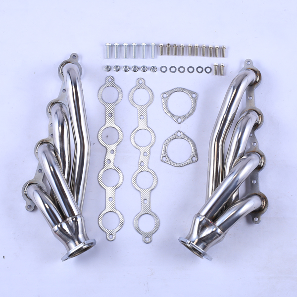 Exhaust Header Chevy LS1 LS2 LS3 LS6 LS7 Shorty Chevelle CamaroMT001066（禁售temu&亚马逊）(不支持无理由退货)-1