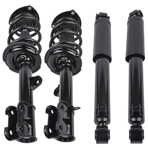 减震器 Front Complete Strut Assys + Rear Shock Absorbers Set of 4 For Kia Sorento 2.4L 3.5L 2011-2013 172713 172712 37322-3