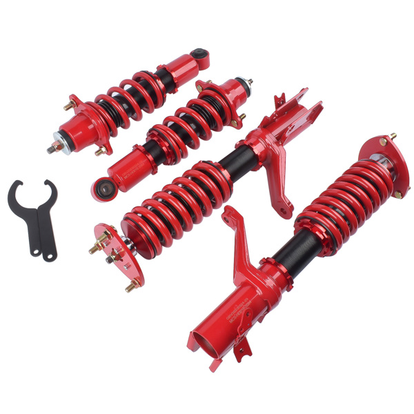 一部改装减震器 Coilovers Suspension Lowering Kit For Acura RSX 2.0L L4 2002-2006 Adjustable Height-5