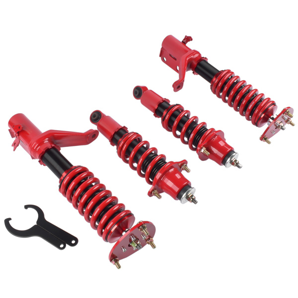 一部改装减震器 Coilovers Suspension Lowering Kit For Acura RSX 2.0L L4 2002-2006 Adjustable Height-3