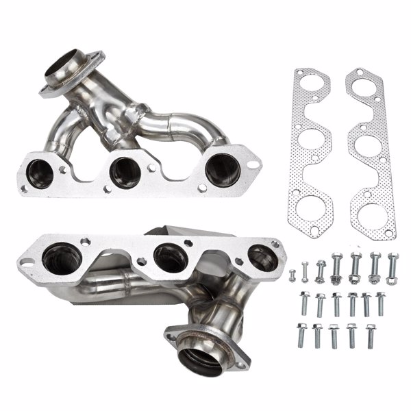 Exhaust Headers for Jeep Wrangler JK 2007-2011 3.8 V6 MT001085（禁售temu）(不支持无理由退货)（禁售亚马逊）-1