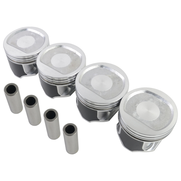 活塞 4x Pistons For Jeep Wrangler Cherokee Dodge Dakota 2.5L 150Cu 153Cu l4 GAS OHV H822CP 2M4925 P30714-8