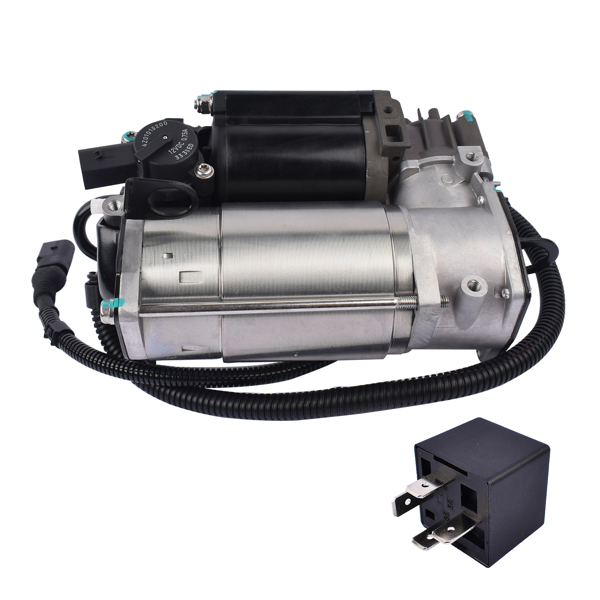 打气泵 For 01-05 Audi Allroad Quattro 2.7 4.2 Air Suspension Compressor Pump 4Z7616007 4Z7616007A 4154031060-12