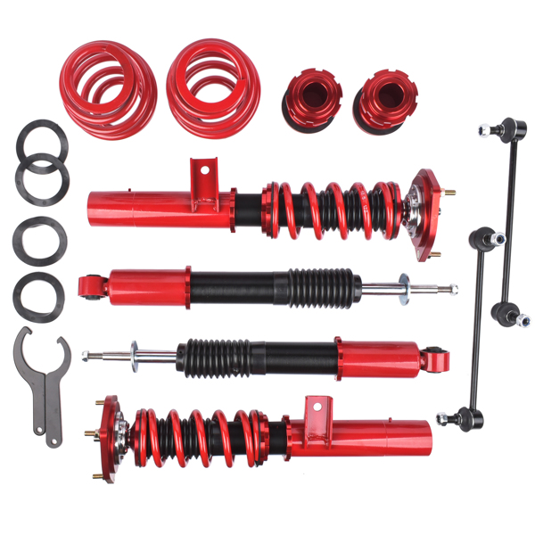 一部改装减震器 Coilovers Suspension Lowering Kit For VW GTI 2006-2009 Golf MK5 2003-2007 Adjustable Height-6