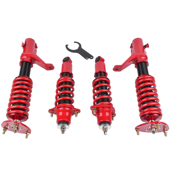 一部改装减震器 Coilovers Suspension Lowering Kit For Acura RSX 2.0L L4 2002-2006 Adjustable Height-4