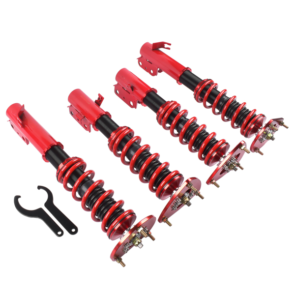 一部改装减震器 Coilovers Suspension Shocks Lowering Kit For Subaru Impreza 2005-2007 Adjustable Height-10