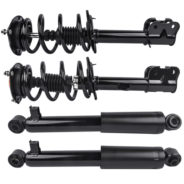 减震器 Front Complete Strut Assys + Rear Shock Absorbers Set of 4 For Kia Sorento 2.4L 3.5L 2011-2013 172713 172712 37322-1