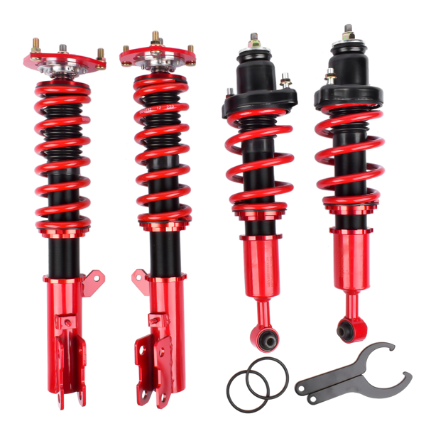 一部改装减震器 Coilovers Suspension Shocks Lowering Kit For Mitsubishi Lancer & Ralliart (CY2A/CZ4A) 2008-2016 Adjustable Height-4