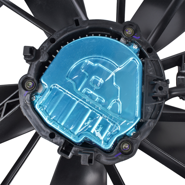 散热器风扇 For 2017-2021 Jeep Compass 2.4L Engine Radiator Cooling Fan Assembly 68249185AD 68249185AB-6